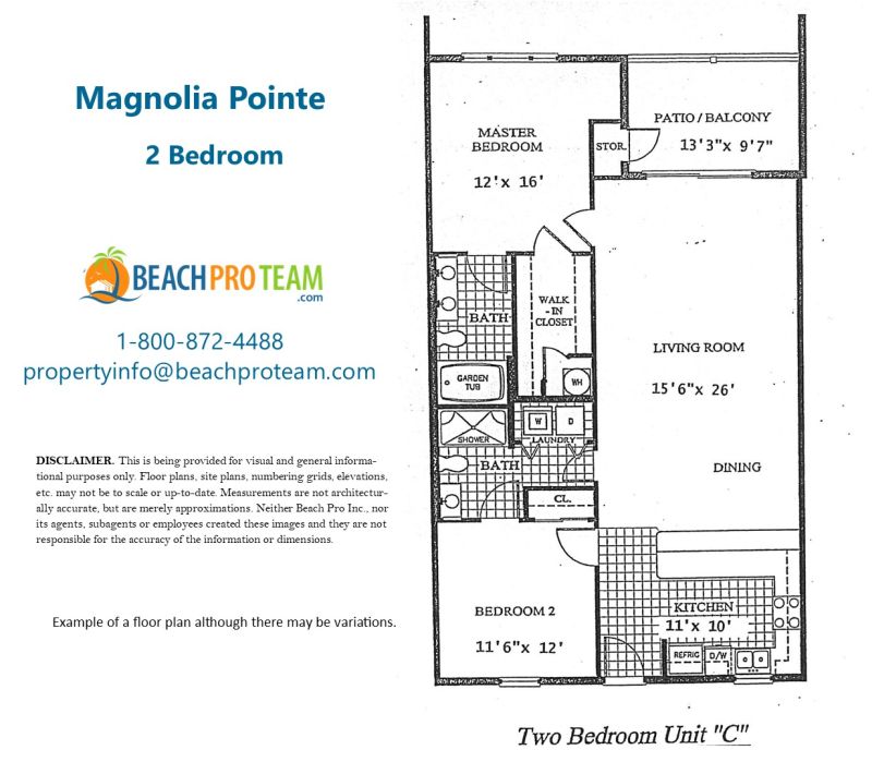 	Magnolia Pointe 2 Bedroom - Type C
